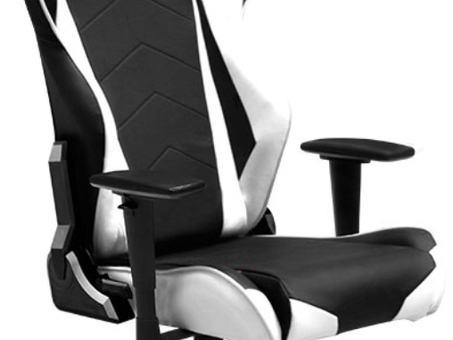 Игровое кресло DXRacer Racing OH/RE0/NW ( чёрно-белый ) (OH/RE0/NW)