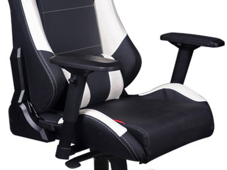 Игровое кресло DXRacer Iron OH/IS11/NW ( чёрно-белый ) (OH/IS11/NW)