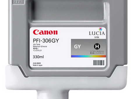 Картридж Canon PFI-306GY (gray)330 мл (6666B001)