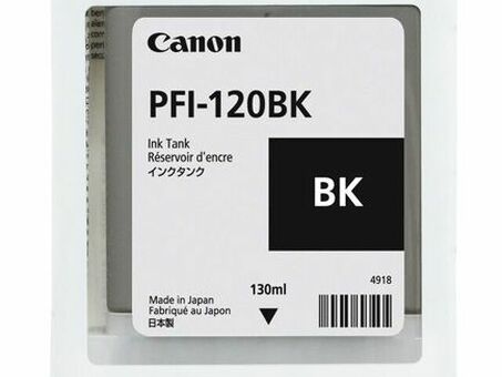 Картридж Canon PFI-120BK ( black ), 130 мл (2885C001)