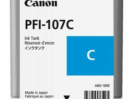 Картридж Canon PFI-107 комплект (MBK,BK,M,C,Y) 5шт х 90мл