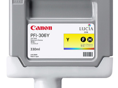 Картридж Canon PFI-306Y ( yellow )330 мл (6660B001)