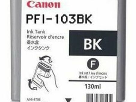 Картридж Canon PFI-103BK ( black ) 130мл (2212B001)