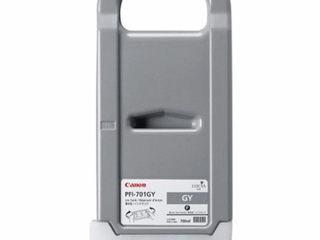 Картридж Canon PFI-701GY (gray), 700 мл (0909B005)