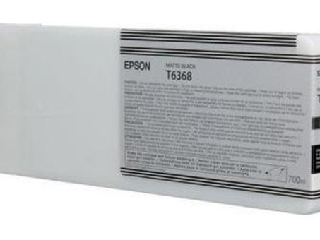 Картридж Epson T6368 ( matte black ) 700 мл (C13T636800)