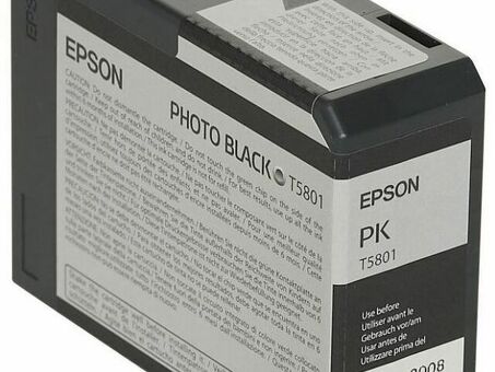 Картридж Epson T5801 ( photo black ) 80 мл (C13T580100)