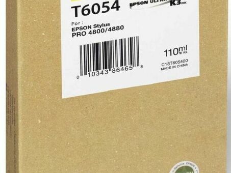 Картридж Epson T6054 ( yellow ) 110 мл (C13T605400)