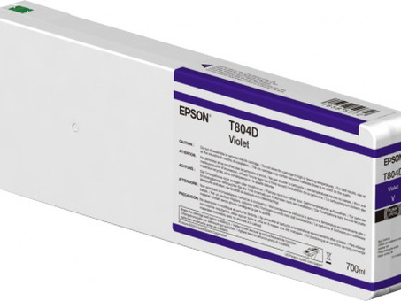 Картридж Epson T804D Ultrachrome HDX ( violet ) 700 мл (C13T804D00)