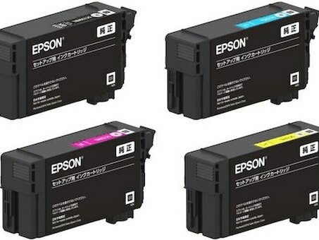 Картридж Epson UltraChrome XD2 T40Dx40 комплект (C,M,Y,K), 1шт. x 80мл ,3шт. x 50мл