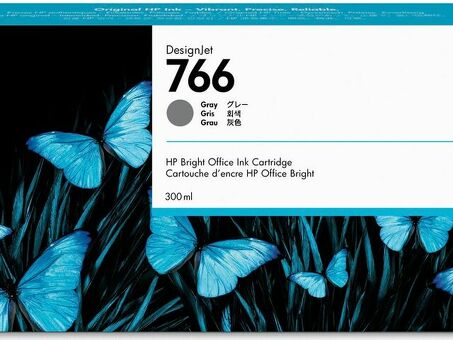 Картридж HP 766 (gray),300 мл (P2V93A)