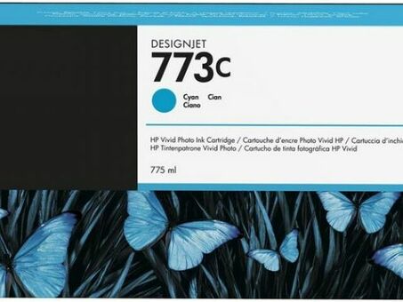 Картридж HP 773C (cyan), 775 мл (C1Q42A)