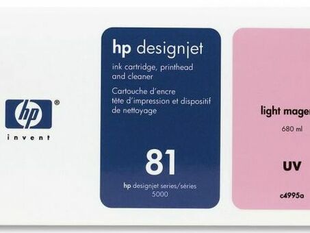 Картридж HP 81 UV (light magenta ) и печатающая головка , набор , 680 мл (C4995A)