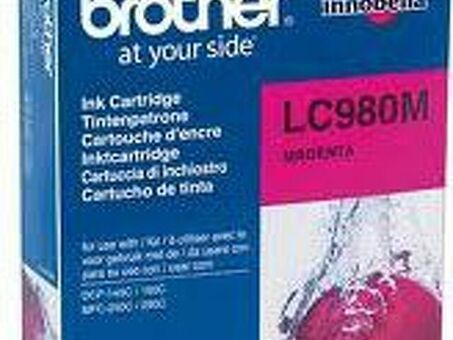 Картридж Brother LC-980M ( magenta ), 260 стр. (LC980M)