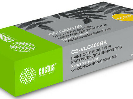 Картридж лазерный Кактус CS-VLC400BK 106R03532 Black ( 10500 стр.) для Xerox VersaLink C400DN/C405DN/C400/405/C400N/C405N/ (CS-VLC400BK)