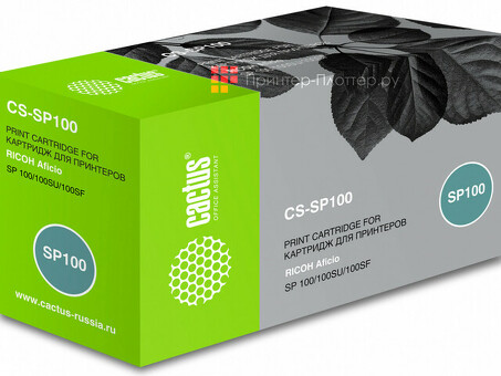 Картридж лазерный Cactus CS-SP100 407059 черный ( 2000стр .) для Ricoh SP100/100SU/100SF (CS-SP100)