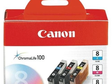 Картридж Canon CLI-8 комплект (C,M,Y)3шт (0621B029)