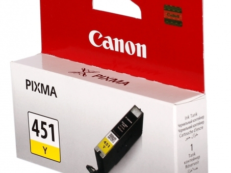 Картридж Canon CLI-451Y (6526B001)