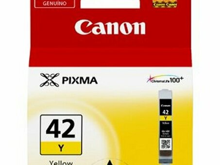 Картридж Canon CLI-42 Y EUR/OCN ( yellow ), 13 мл (6387B001)