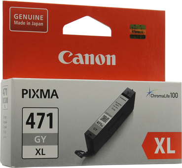 Картридж Canon CLI-471GY XL (grey) (0350C001)