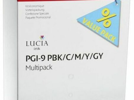 Картридж Canon PGI-9 PBK/C/M/Y/GY Multipack набор , 5 шт (1034B013)