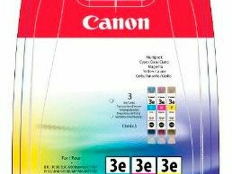 Картридж Canon BCI-3E Multipack набор (cyan, magenta , yellow ) набор ,3шт (4480A265)