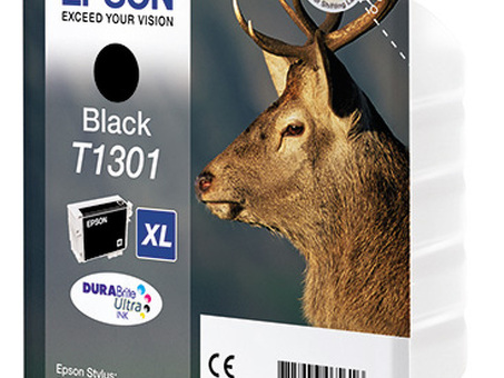 Картридж Epson DURABrite Ultra Ink T1301 Singlepack ( black ) (C13T13014012, C13T13014010) (C13T13014012)