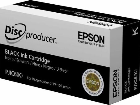 Картридж Epson Discproducer Ink Cartridge PJIC6 ( black ) (C13S020452)