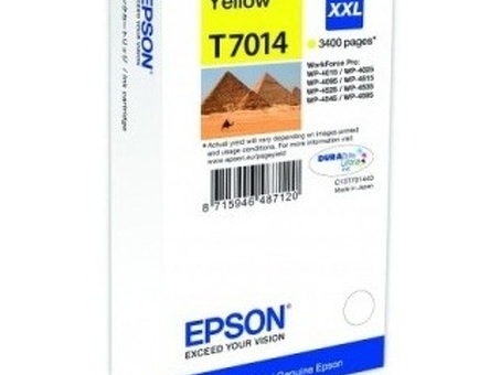 Картридж Epson T7014 XXL ( yellow ) (C13T70144010)