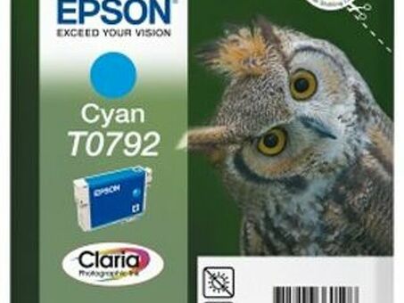 Картридж Epson Claria Photographic Ink T0792 Singlepack (cyan) (C13T07924010)