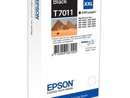 Картридж Epson T7011 XXL ( black ) (C13T70114010)