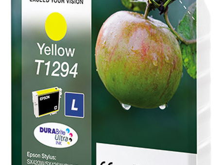 Картридж Epson DURABrite Ultra Ink T1294 Singlepack ( yellow ) (C13T12944012, C13T12944011) (C13T12944012)