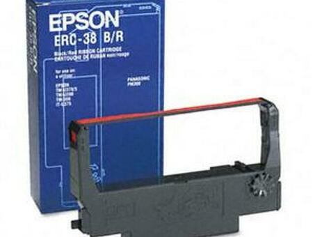 Картридж Epson Ribbon ERC-38 BR ( black/red) (C43S015376)