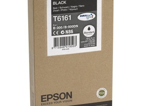 Картридж Epson T6161 ( black ) (C13T616100)