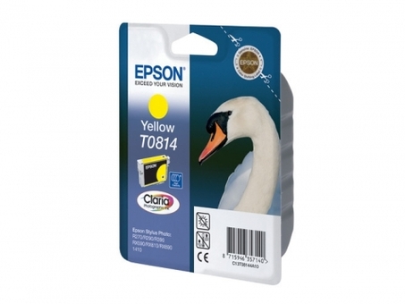 Картридж Epson T0814 ( yellow ) (C13T11144A10)