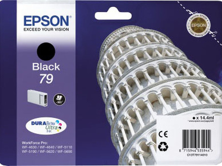 Картридж Epson T7911 ( black ), 14,4 мл (C13T79114010)