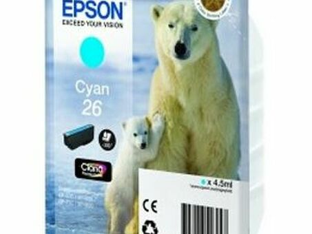 Картридж Epson Claria Premium Ink 26 Singlepack ( photo black ) (C13T26114012, C13T26114010) (C13T26114012)