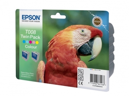 Картридж Epson T009 комплект ( colour ) 2шт (C13T00940210)