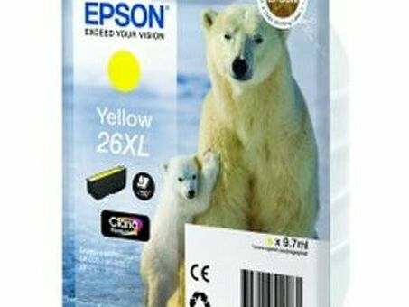 Картридж Epson Claria Premium Ink 26XL Singlepack ( yellow ) (C13T26344012, C13T26344010) (C13T26344012)