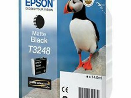 Картридж Epson T3248 ( matte black ), 14 мл (C13T32484010)