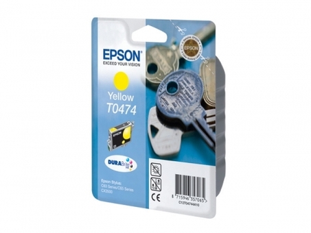 Картридж Epson T0474 ( yellow ) (C13T04744A10)