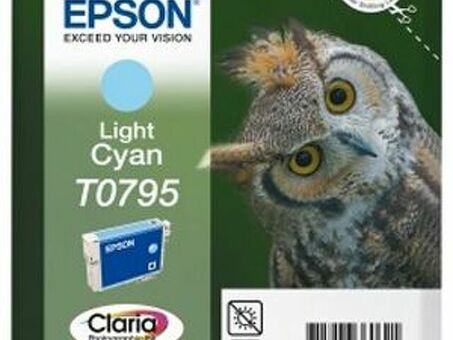 Картридж Epson Claria Photographic Ink T0795 Singlepack (light cyan) (C13T07954010)