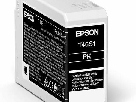 Картридж Epson UltraChrome Pro 10 Ink T46S1 ( black ), 25 мл (C13T46S100)