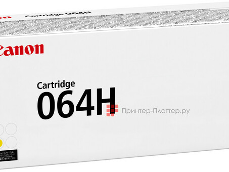 Тонер-картридж Canon Cartridge 064H (yellow), 10400 стр. (4932C001)