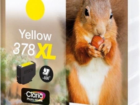 Картридж Epson Claria Photo HD Ink 378 (yellow), 9,3 мл (C13T37944020)