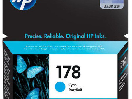 Картридж HP 178 (cyan), 4 мл (CB318HE)