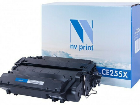 Картридж NVP совместимый NV-CE255X для HP LaserJet 500 M525dn/ 500 M525f/ M525c/ P3015/ P3015d/ P3015dn/ P3015x/ M521dn/ M521dw (12500k) (NV-CE255X)