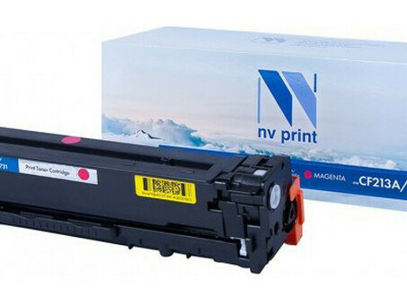 Картридж NVP совместимый NV-CF213A/NV-731 Magenta универсальные для HP/Canon LaserJet Pro 200 color MFP M276n/ MFP M276nw/ 200 M251n/ M251nw/ LBP 7100 i-Sensys 7100CN/ 7110/ 7110CW/ MF 623CN/ 628CW/ 8230/ 8230CN/ 8280/ 8280CW (1800k) (NV-CF213A/731M)