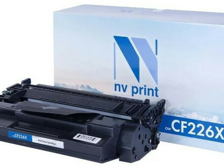 Картридж NVP совместимый NV-CF226X для HP LaserJet Pro M402d/ M402dn/ M402dn/ M402dne/ M402dw/ M402n/ M426dw/ M426fdn/ M426fdw (9000k) (NV-CF226X)