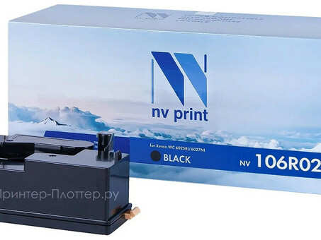 Картридж NVP совместимый NV-106R02763 Black для Xerox Phaser 6020/6022/ / WorkCentre 6025/6027 (2000k) (NV-106R02763Bk)