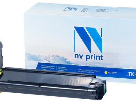 Картридж NVP совместимый NV-TK-5270 Yellow для Kyocera EcoSys M6230cidn/P6230cdn/M6630cidn (6000k) (NV-TK5270Y)